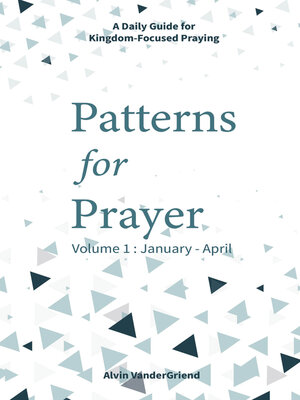 cover image of Patterns for Prayer Volume 1